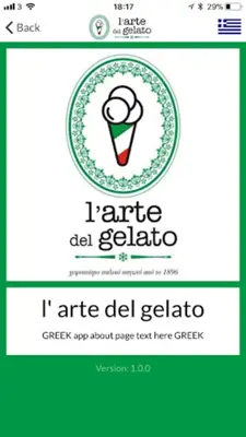 L'arte del Gelato android App screenshot 0